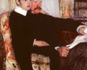 亚历山大 J·卡萨特和他的儿子罗伯特科尔索 - 玛丽·史帝文森·卡萨特